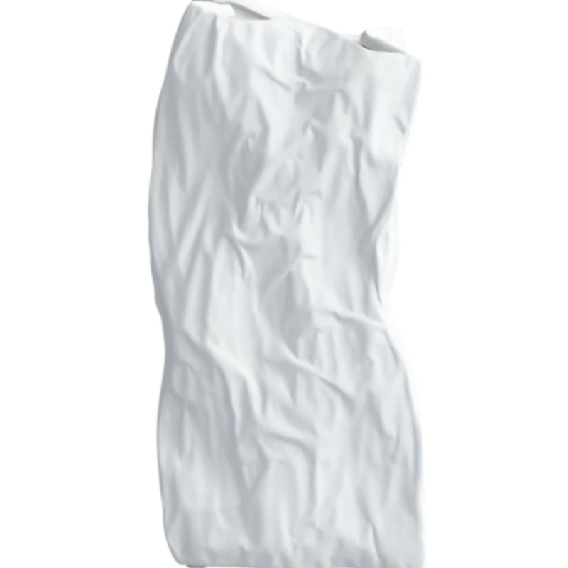 Kami Vaasi Bone White, 35 cm