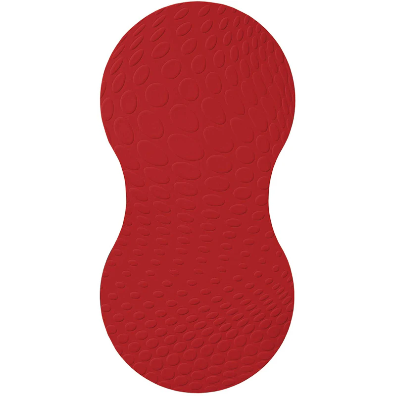 Karim Rashid Kaksinkertainen Lasinalunen 12x24 cm, Chili