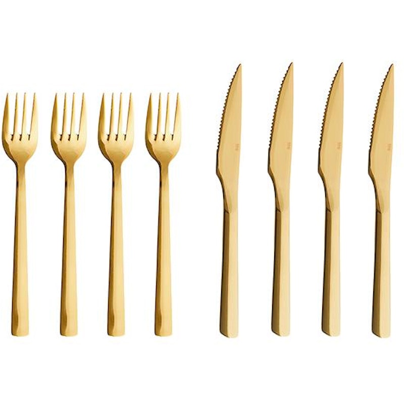 Raw Ruokailuvälinesarja 8 Palaa, Kulta