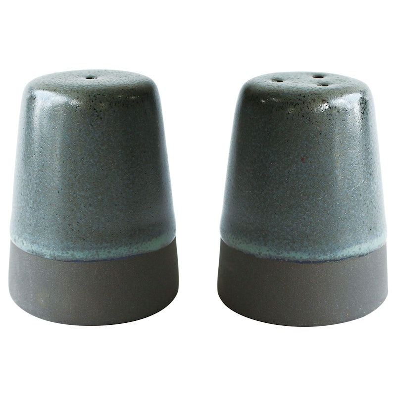 Raw Salt & Pepper Set, Northern Green