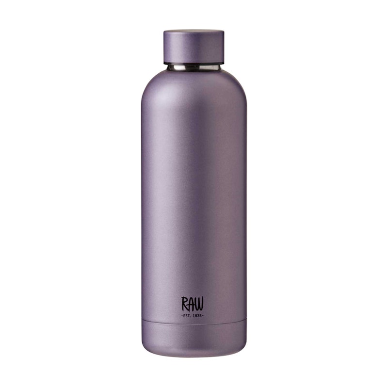Raw Termospullo 50 cl, Vaaleanliila