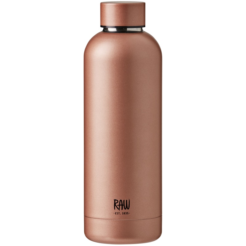 Raw Termospullo 50 cl, Ruusukullanvärinen
