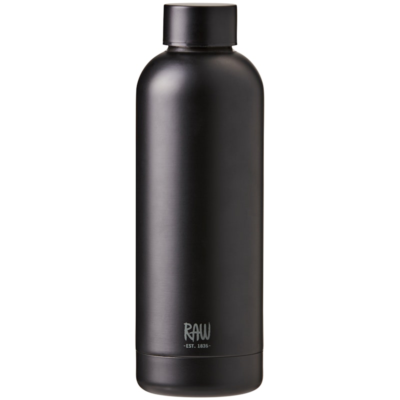 Raw Termospullo 50 cl, Musta