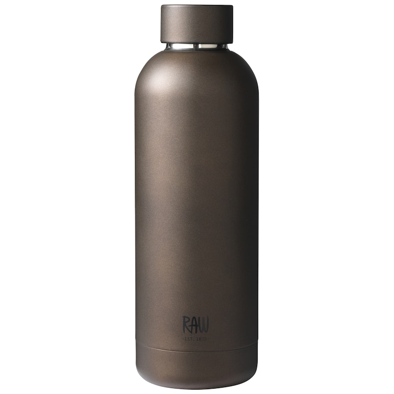Raw Termospullo 50 cl, Ruskea