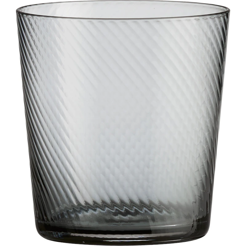 RAW Unique Swirl Juomalasi Matala 30 cl, Savunvärinen