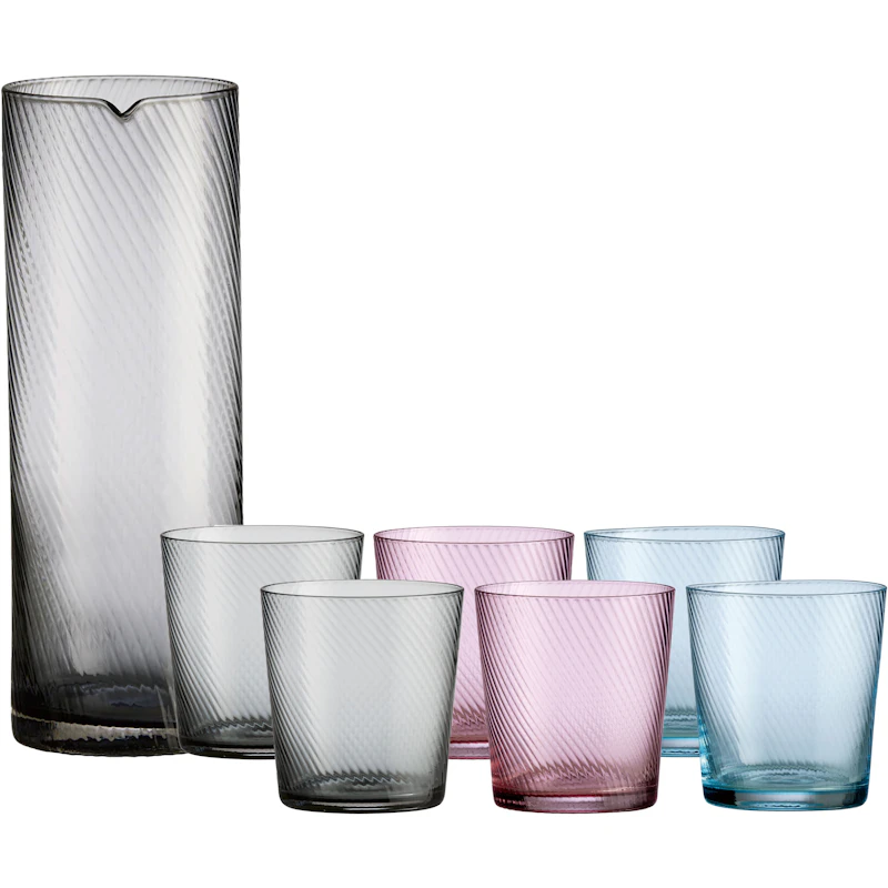 RAW Unique Swirl Lasisetti 7 kpl:n pakkaus