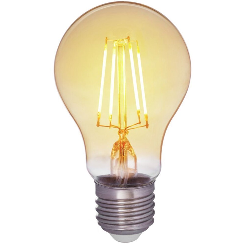 Filament LED Amber E27 2200K 360lm 4,5W Dimmable