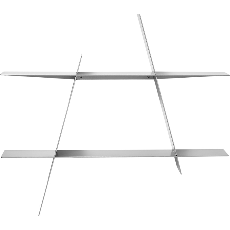 A-Shelf Seinähylly M, Teräksenharmaa