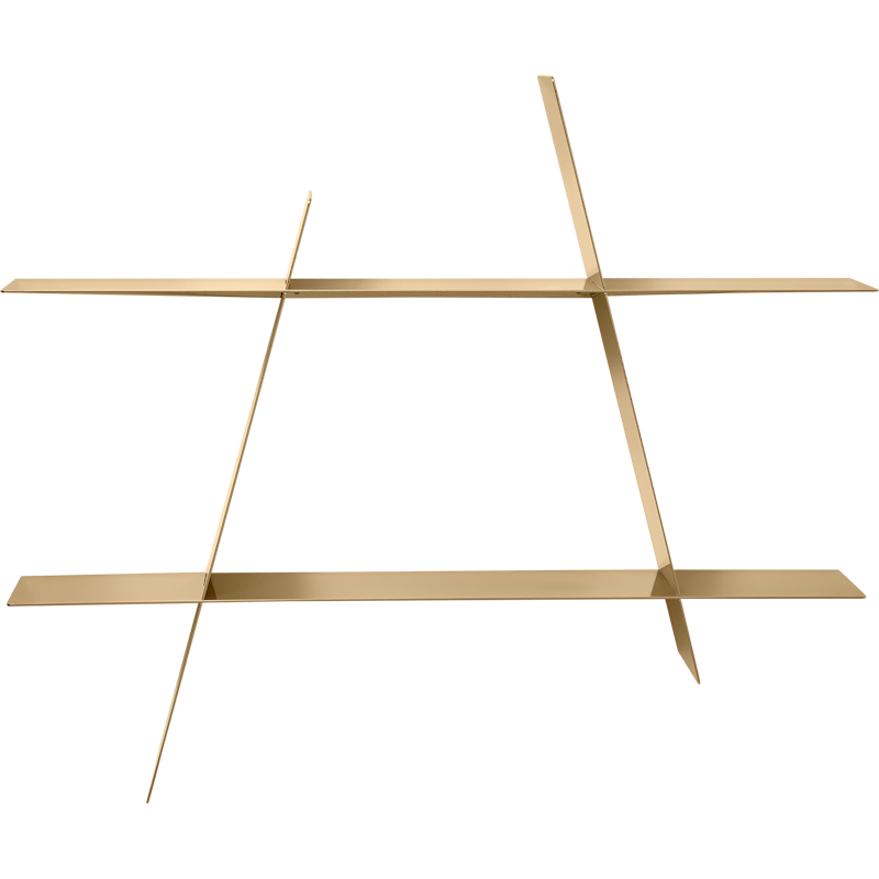 A-Shelf Seinähylly L, Messinki