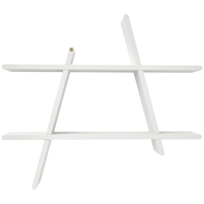 A-Shelf Seinähylly L, Signal White