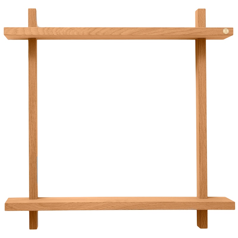 Treat Seinähylly Kaksinkertainen 60x60 cm, Oiled Oak