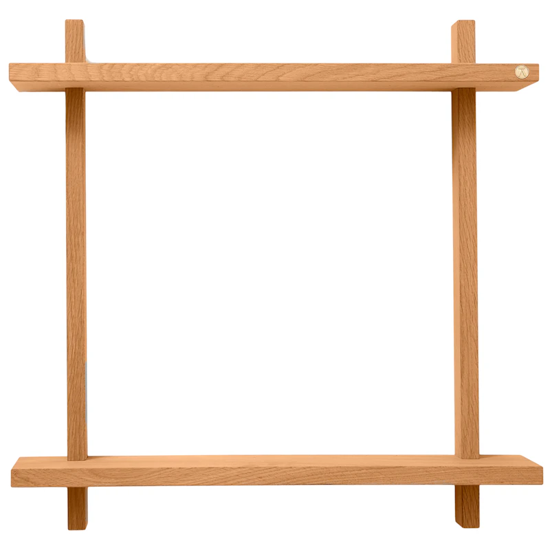 Treat Seinähylly Kaksinkertainen 50x50 cm, Oiled Oak