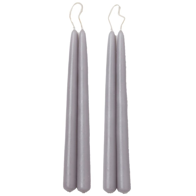 Blossom Kynttilät 4 kpl:n pakkaus, Cool Grey