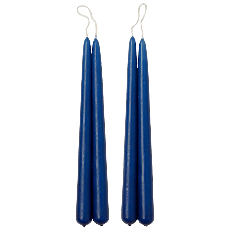 Blossom Kynttilät 4 kpl:n pakkaus, Cobalt Blue
