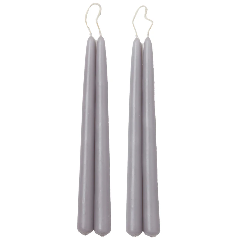 Blossom Kynttilät 4 kpl:n pakkaus, Cool Grey