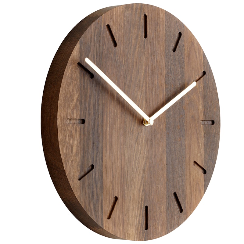 Watch:Out Seinäkello, Savustettu Tammi / Messinki