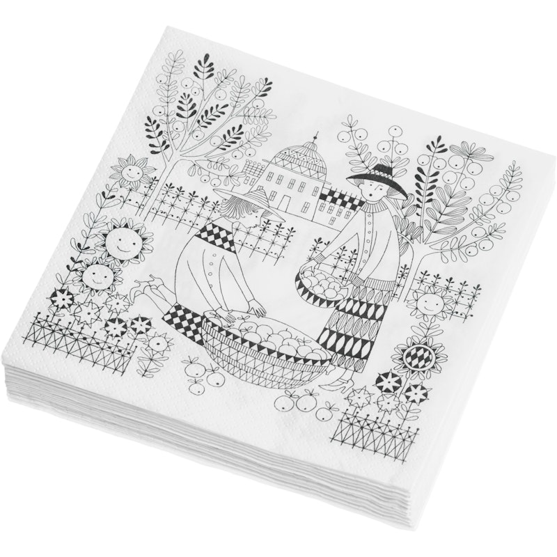 Emilia Servetti 33x33 cm 20 kpl:n pakkaus