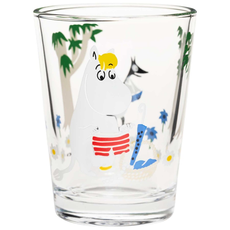 Moomin Juomalasi 22 cl, Going On Vacation