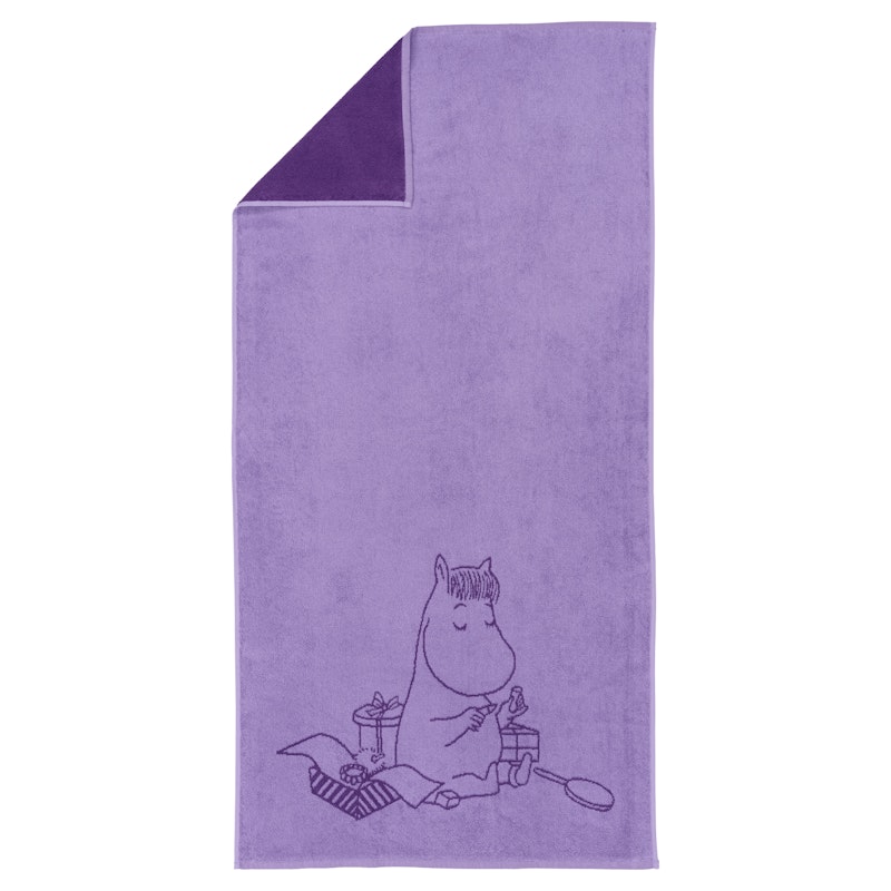 Moomin Kylpypyyhe 70x140 cm, Niiskuneiti Violetti