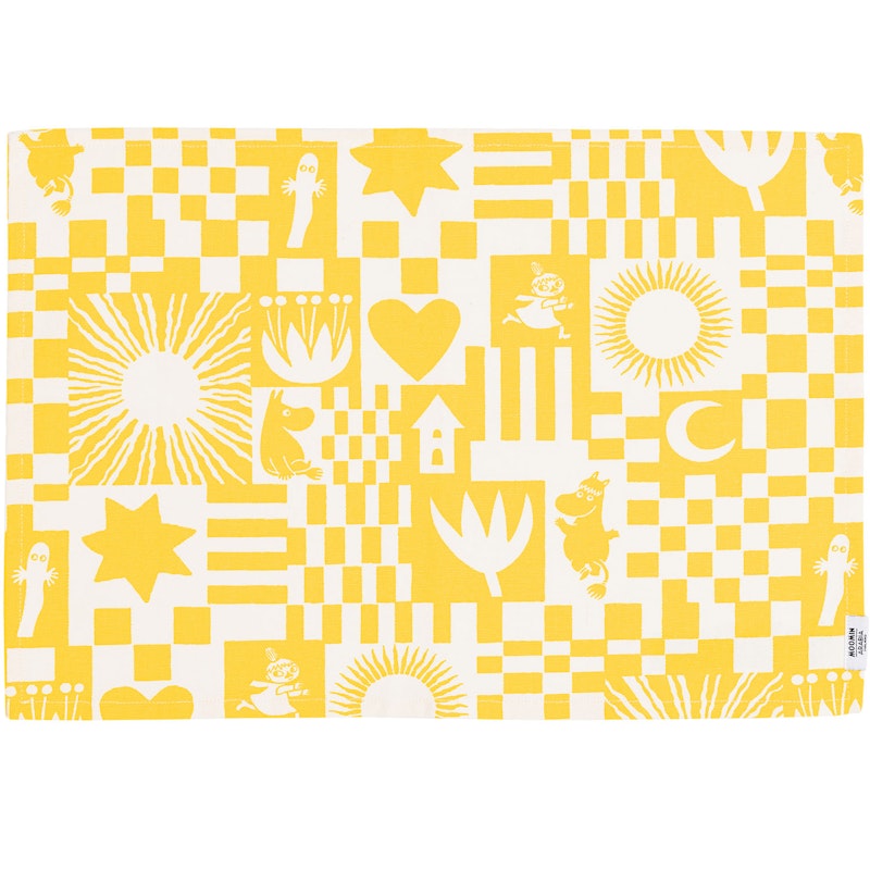 Muumi Tabletti Juhlat 31x46 cm, Keltainen