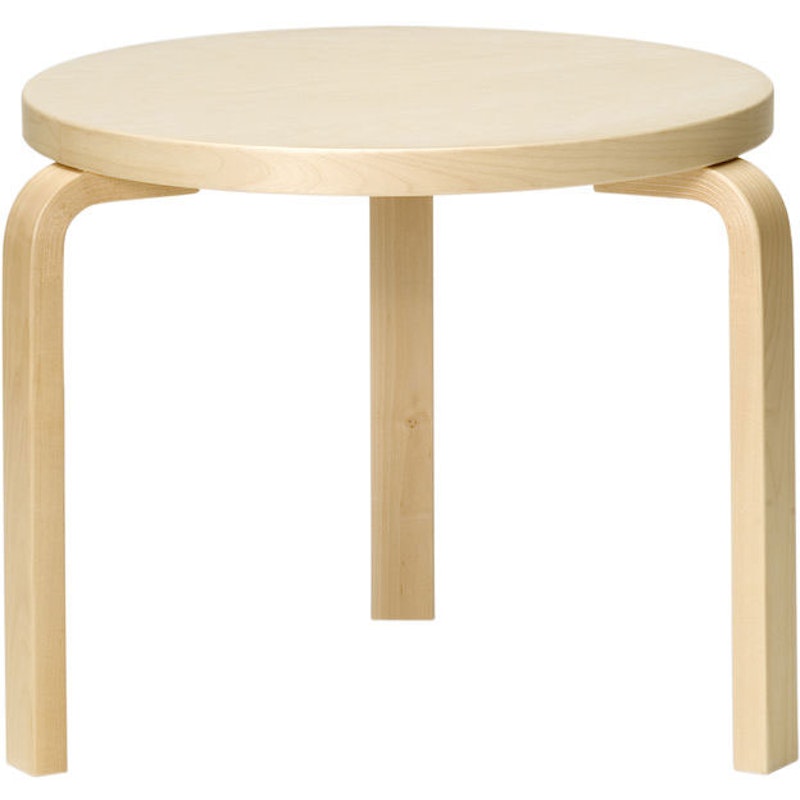 90D Pöytä 48 cm, Koivunvärinen