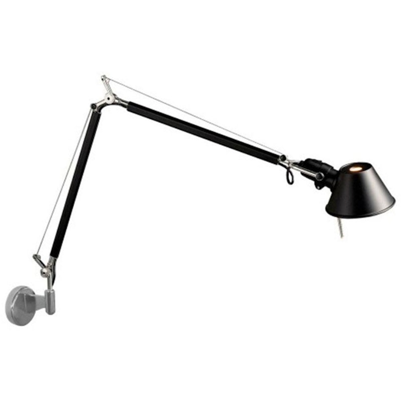 Tolomeo Mini Wall Lamp Seinävalaisin, Musta