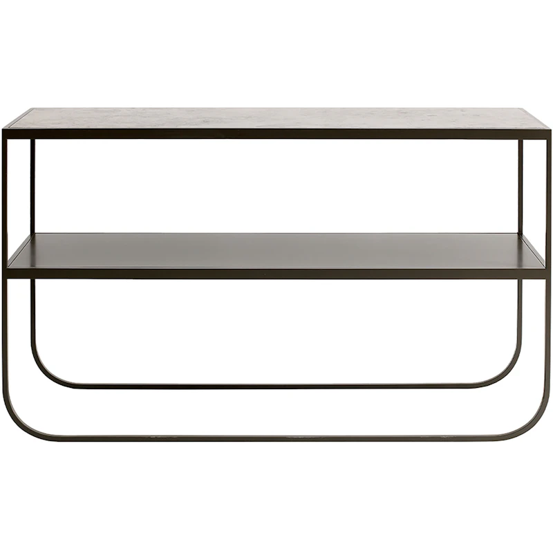 Tati Console 120 Sivupöytä, Char Grey / Jurakivi