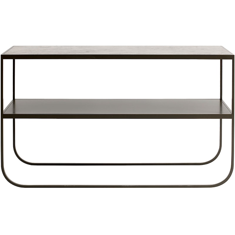Tati Console 120 Sivupöytä, Char Grey / Jurakivi