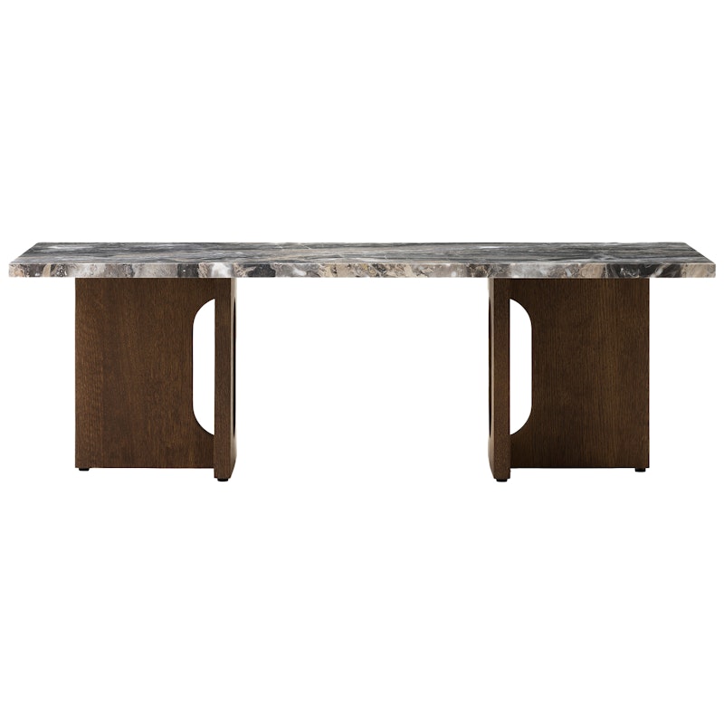 Androgyne Loungepöytä, Dark Stained Oak / Grey Galaxy