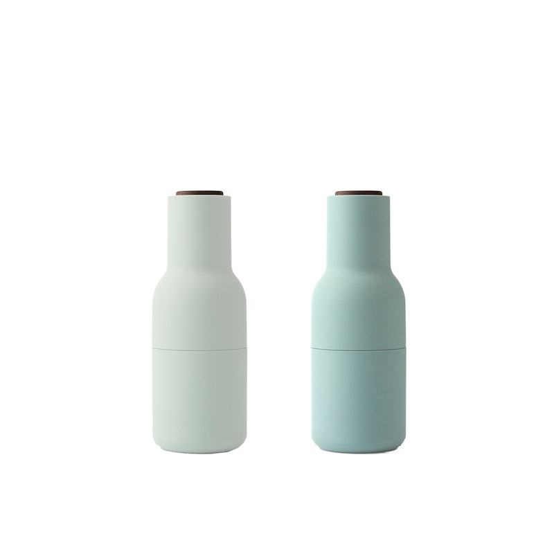 Bottle Grinder Maustemylly 2-pakkaus, Vihreä / Saksanpähkinä