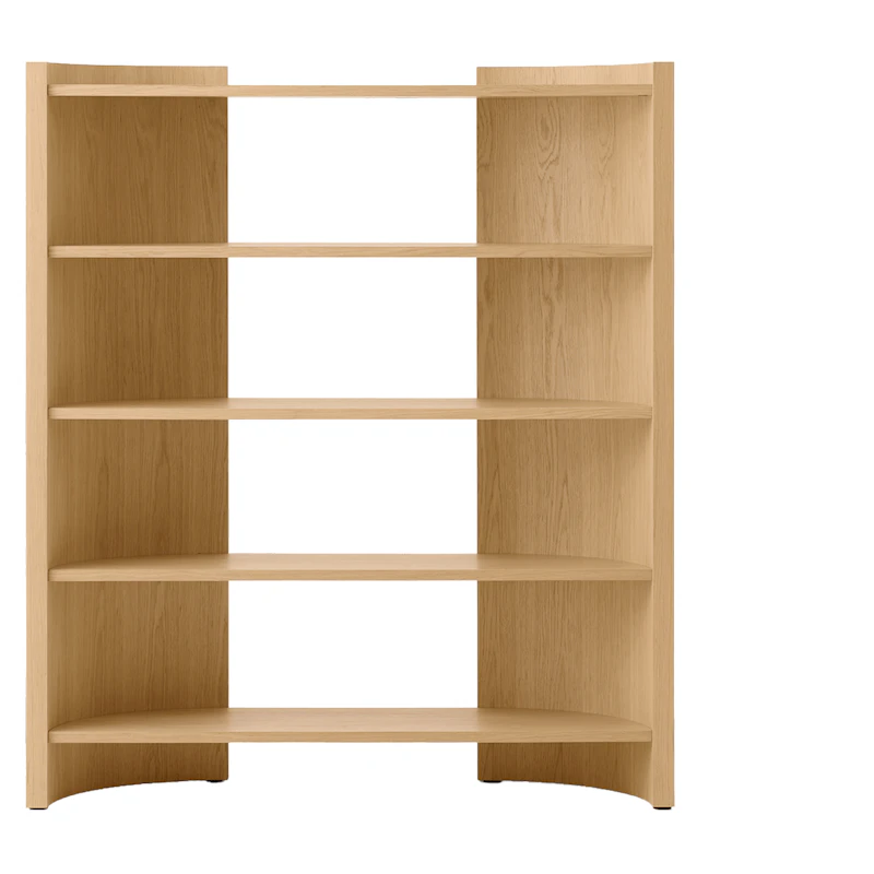 Crescent Kirjahylly Lakattu Tammi, 173 cm