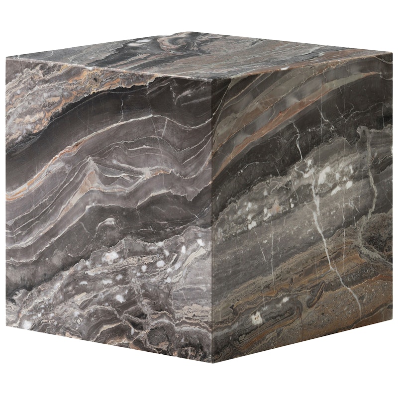 Plinth Sivupöytä 40x40 cm, Grey Galaxy