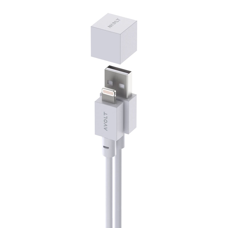 Cable 1 Latausjohto Lightning / Usb A-tyyppi 1,8 m, Gotland Grey