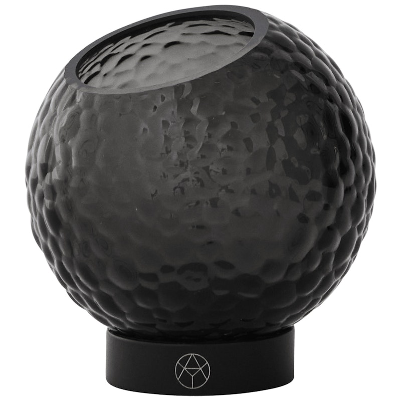 Globe Bubbles Vaasi Ø21 cm, Musta