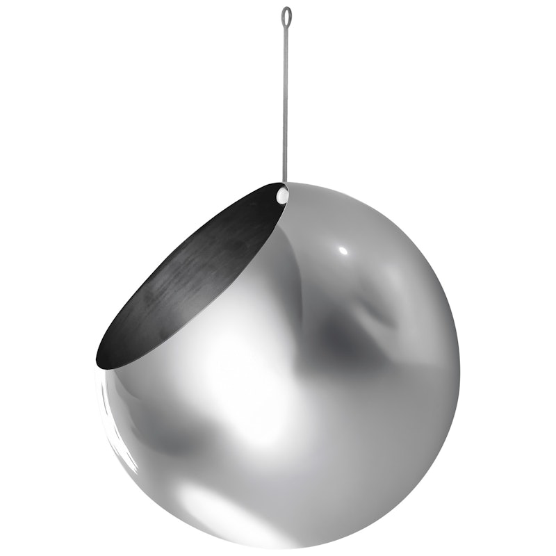 Globe Amppeli Ø21 cm, Hopeinen