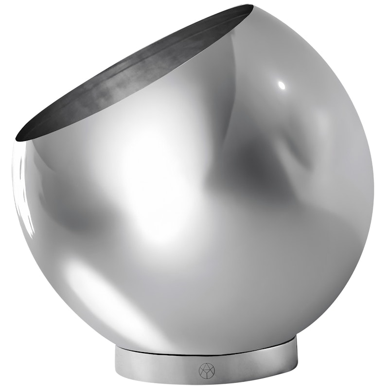 Globe Kukkaruukku Ø17 cm, Hopeinen