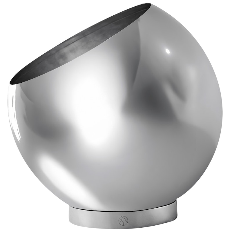 Globe Kukkaruukku Ø30 cm, Hopeinen