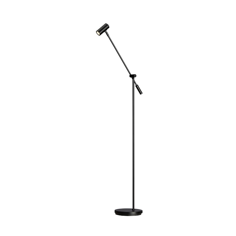 Cato LED Lattiavalaisin Himmentävä MR11, Musta