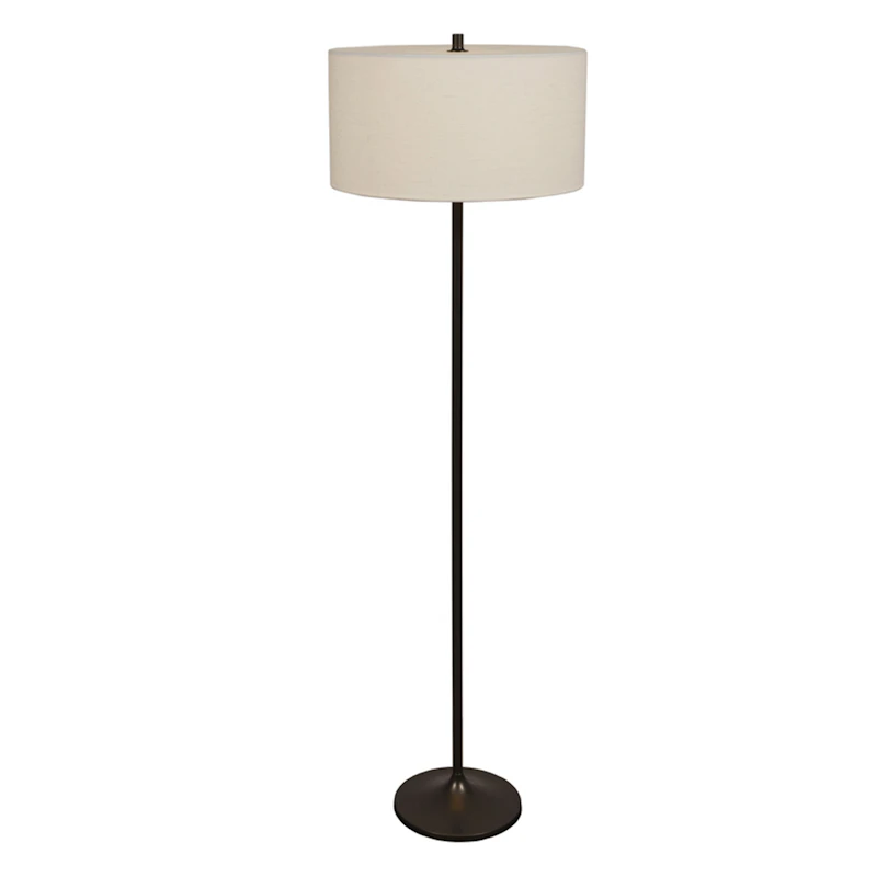 Soft Lattiavalaisin, Metallipronssinvärinen / Linen White