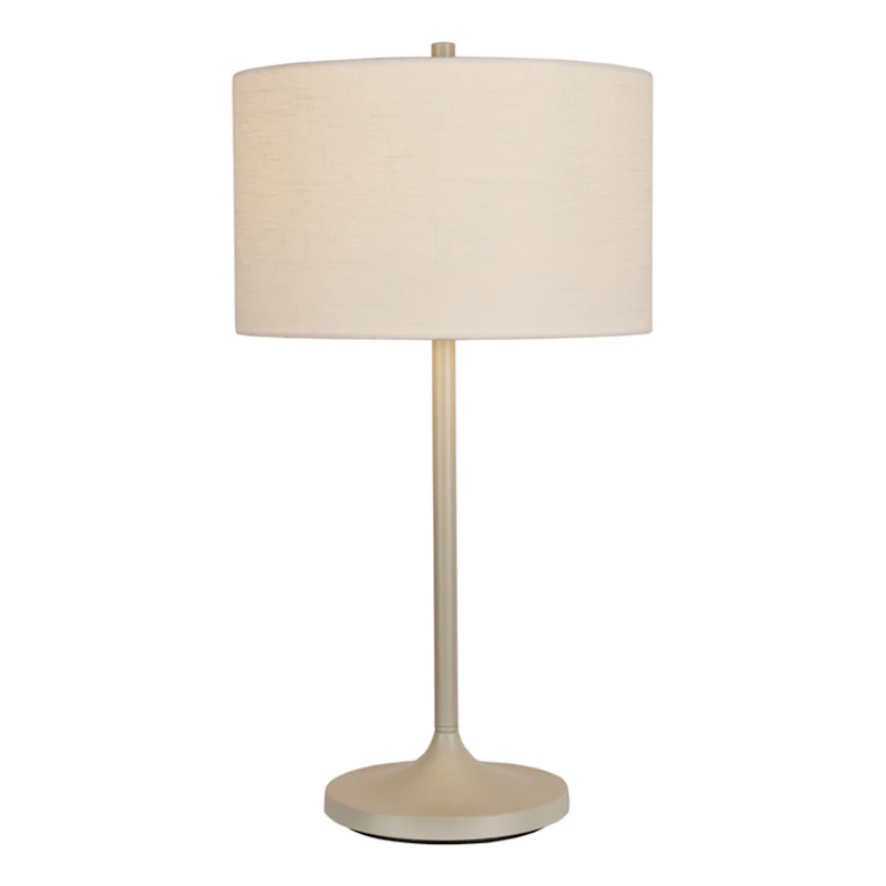 Soft Pöytävalaisin, Hiekanvärinen / Linen White