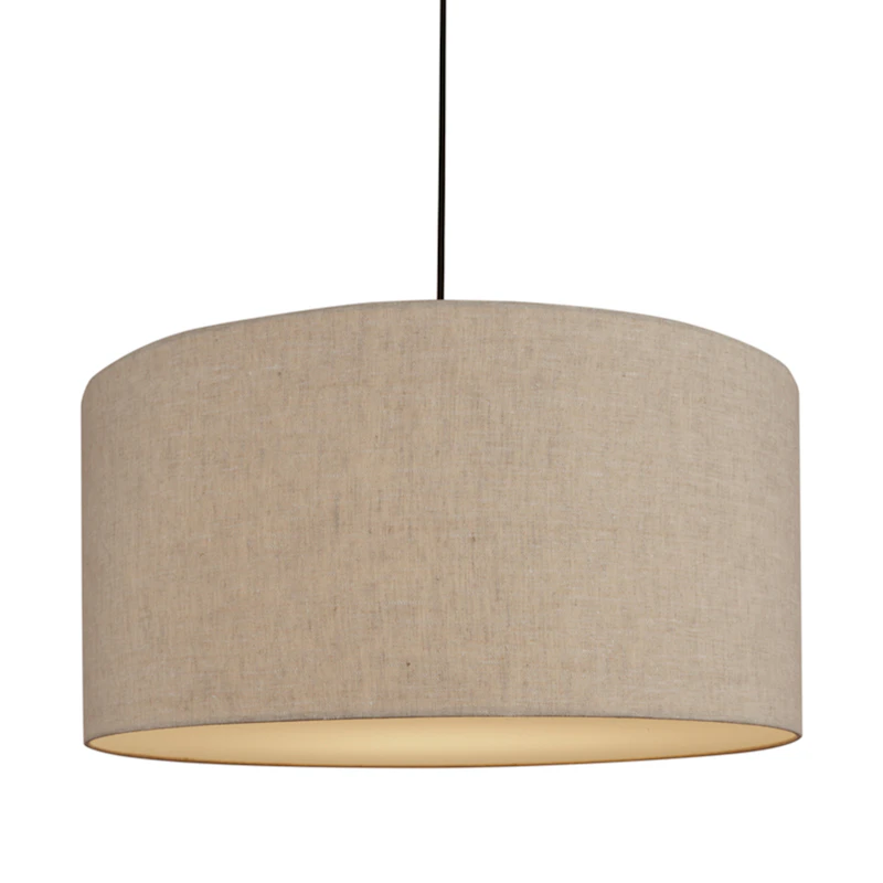 Soft Pendant Ø60 cm, Metallic Bronze / Linen Natural