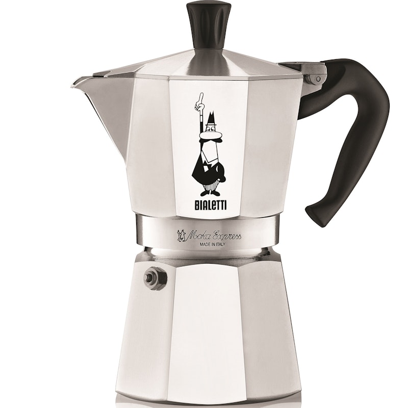 Moka Express Kahvinkeitin Alumiini, 6 Kuppia
