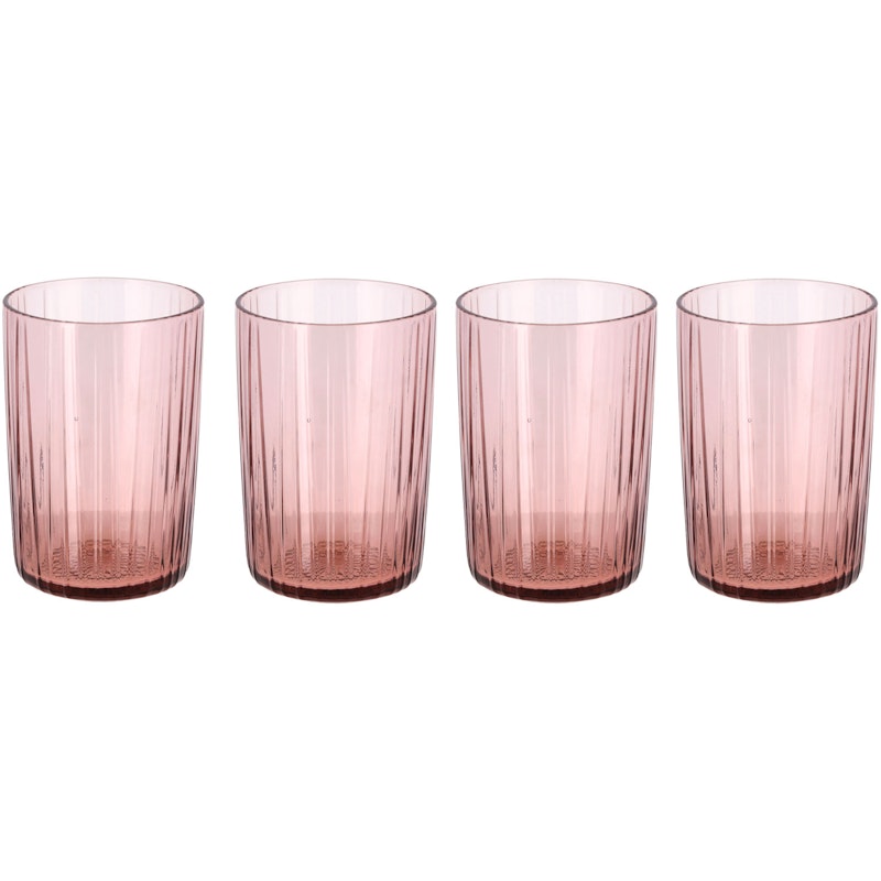Kusintha Juomalasi 4 kpl:n pakkaus 28 cl, Pinkki