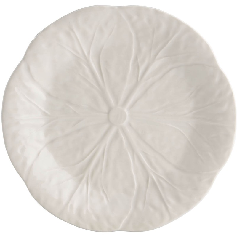 Cabbage Lautanen Ø19 cm, Branco
