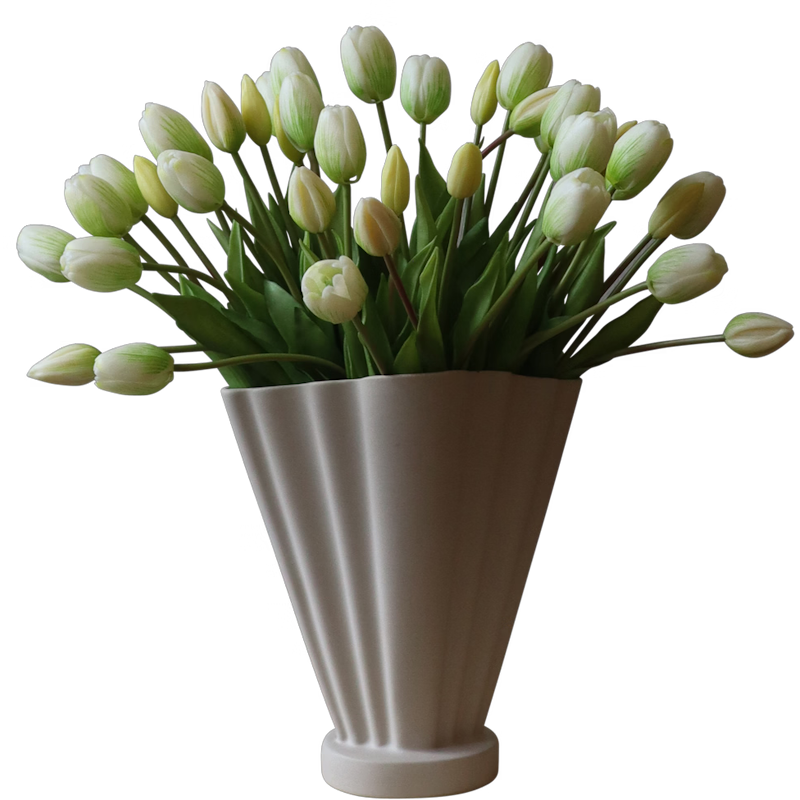 Tulip Grand Kukkakimppu, Valkoinen