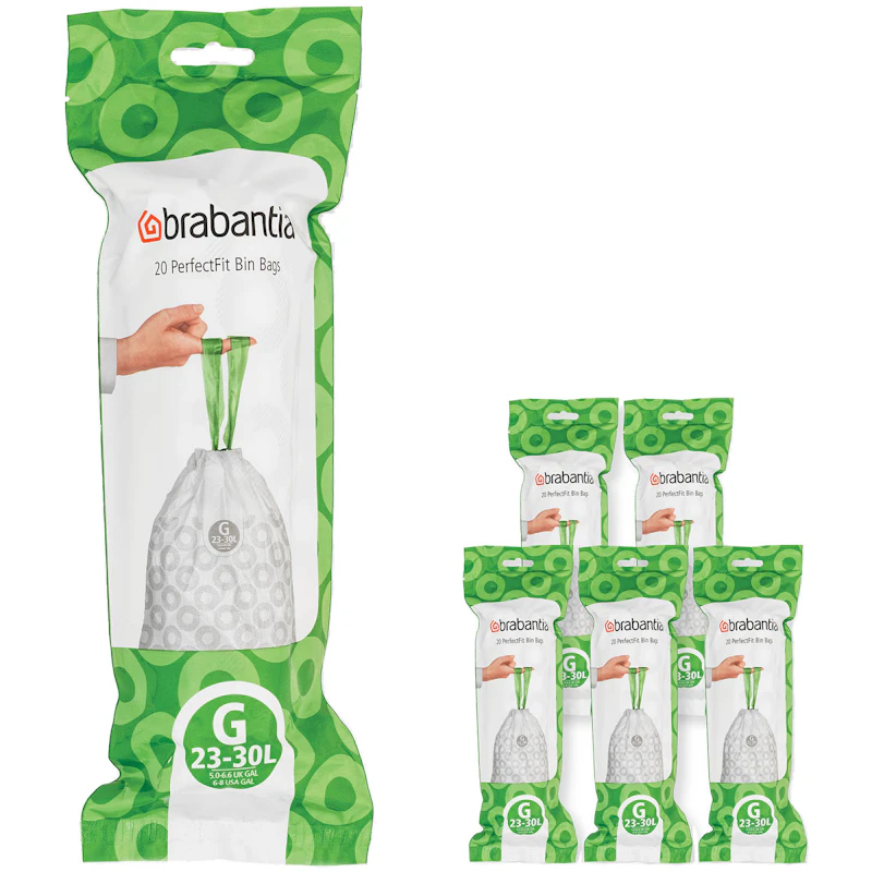 PerfectFit Jätesäkki G 23-30L, 120 pcs