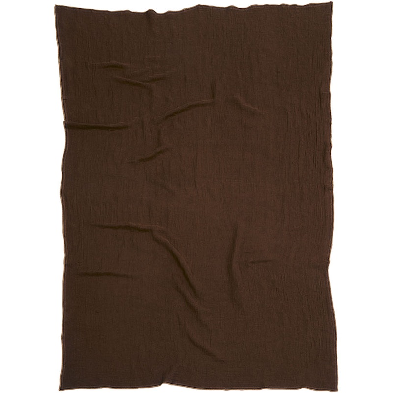 Evy Huopa 130x190 cm, Tummanruskea