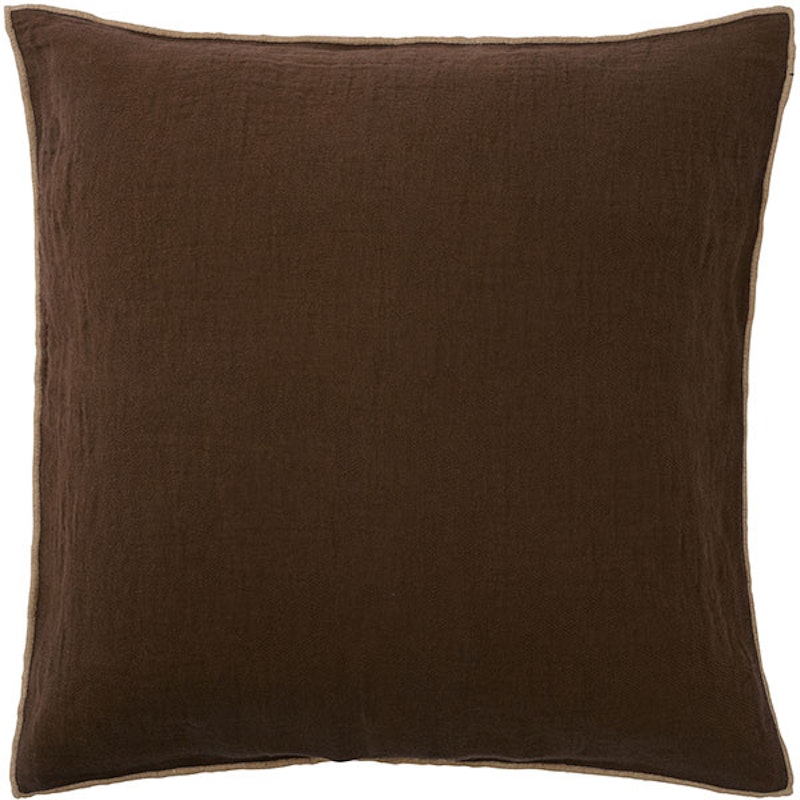 Evy Tyynynpäällinen 50x50 cm, Tummanruskea