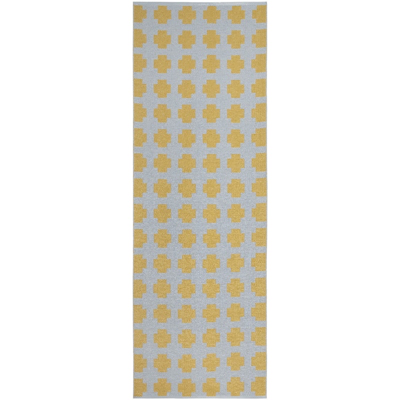 Paloma Matto 70x250 cm, Harmaa / Mustard