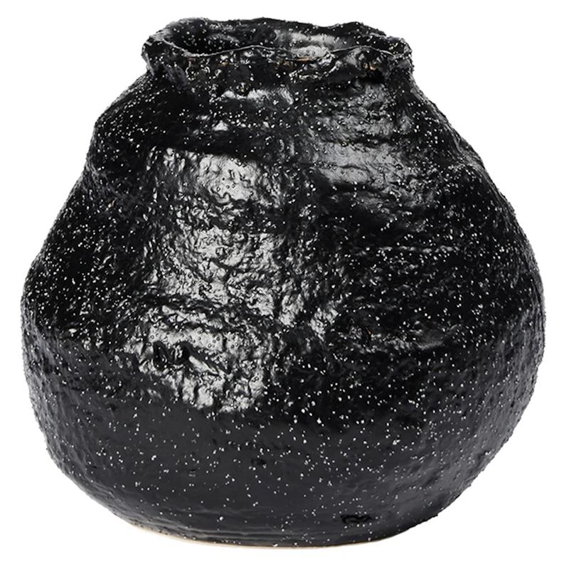 Alma Vaasi Musta, 10 cm
